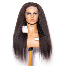 Load image into Gallery viewer, Kinky Straight Closure Wig