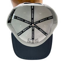 Load image into Gallery viewer, Snapback Grey/Black Cap