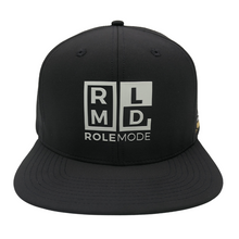 Load image into Gallery viewer, Snapback Black Cap