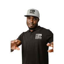 Load image into Gallery viewer, Snapback Cap (Grey/Navy)